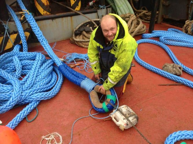 Boat Crew DFL Boat Crew Working With Ropes